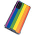 Vertical Rainbow Flag Galaxy S20 FE Clear Case